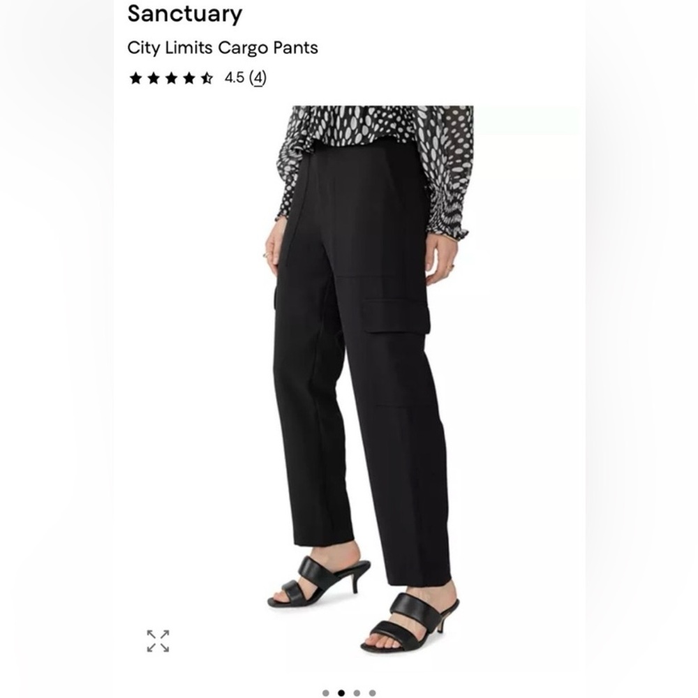 Sanctuary NWT City Limits Cargo Trouser Pants $119 Retail Sz 27